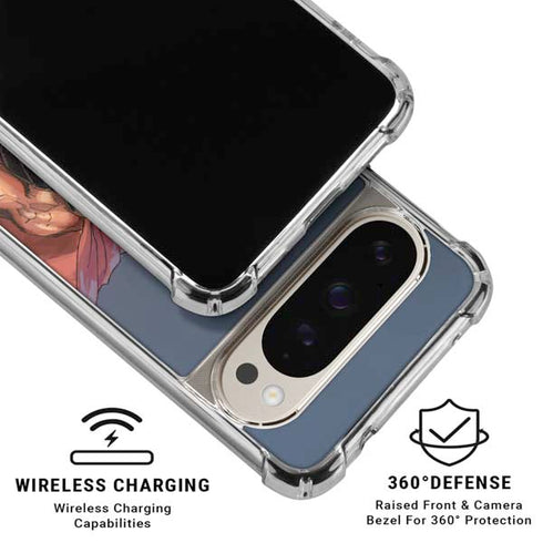 Marvel Thor God of Asgard Google Pixel 9/9 Pro Clear Case